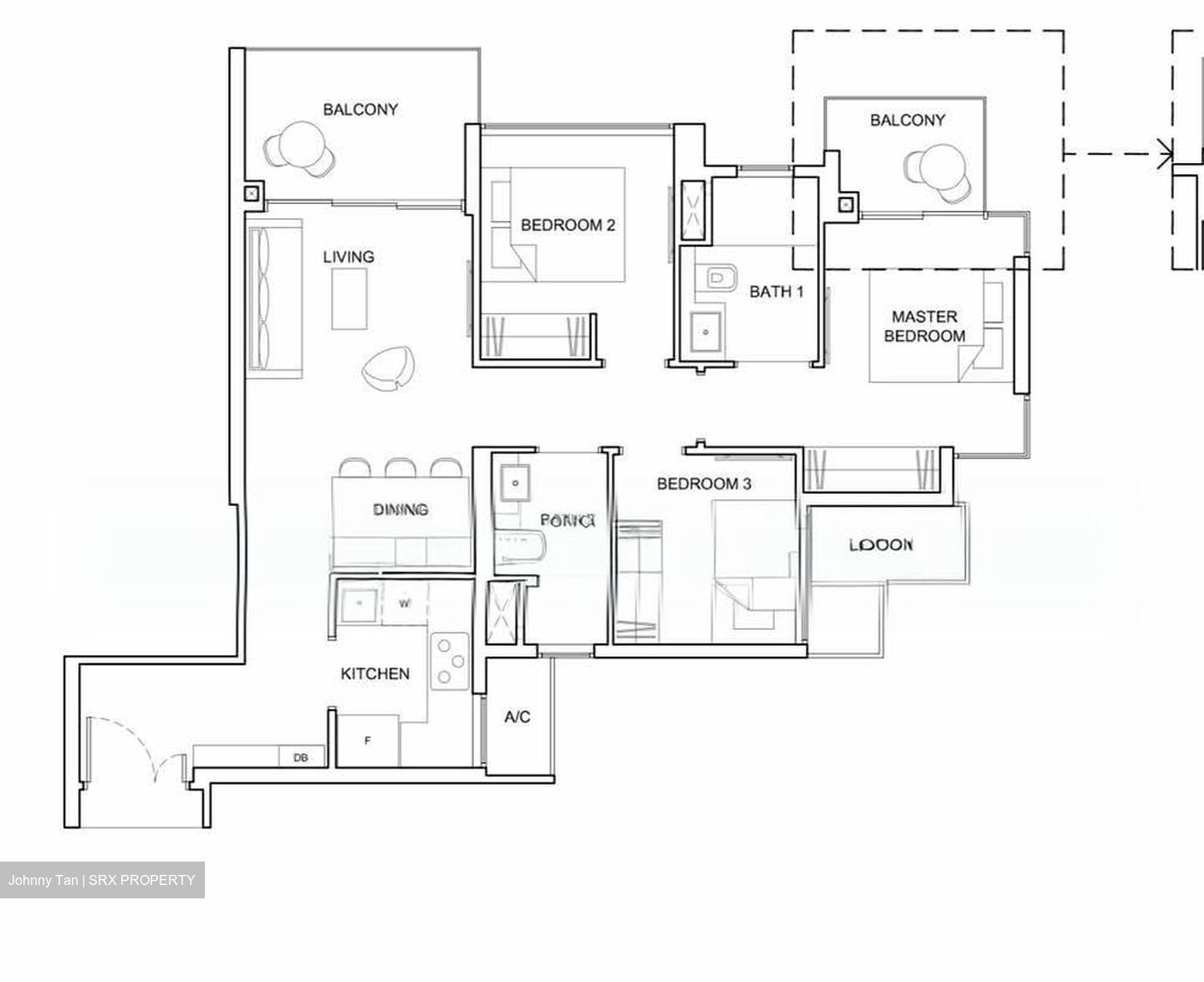 High Park Residences (D28), Apartment #553105971